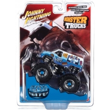 JOHNNY JLSP308 1:64 JOHNNY LIGHTNING MONSTER TRUCK FROST BITE BLACK TIRE ED