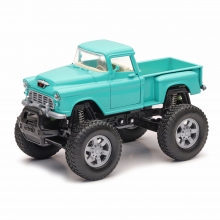 NEWRAY 54486 1:32 DIE CAST OFF ROAD CHEVY STEP SIDE PICK UP W SUSPENSION