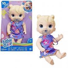 HASBRO E3690 BABY ALIVE LIL SOUNDS BLONDE HAIR