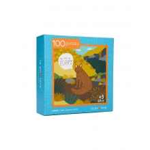 LAPUZZLERA C3FCHZ003 PUZZLE ZORRO 100 PIEZAS