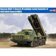 HOBBYBOSS 82940 RUSSIAN 9A52-2 SMERCH M MULTIPLE ROCKET LAUNCHER OF RSZO 9K58 SMERCH M