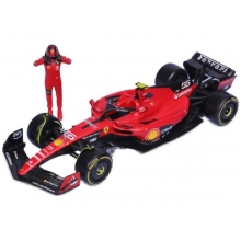 BURAGO 26809 1:24 SFR FERRARI SAINZ SF23 CON PILOTO INCLUIDO F1