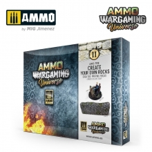 AMMO MIG JIMENEZ AMIG7930 AMMO WARGAMING UNIVERSE 11 CREA TUS PROPIAS ROCAS