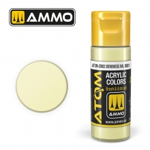 AMMO MIG JIMENEZ ATOM20002 ATOM COLOR CREMEWEISS RAL 9001