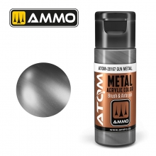 AMMO MIG JIMENEZ ATOM20167 ATOM METALLIC GRIS CAÑON