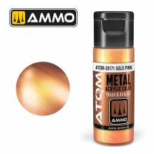 AMMO MIG JIMENEZ ATOM20171 ATOM METALLIC ROSA DORADO
