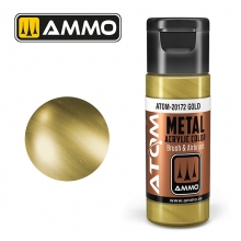 AMMO MIG JIMENEZ ATOM20172 ATOM METALLIC DORADO