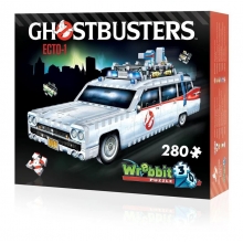 WREBBIT 0513 GHOSTBUSTERS ECTO 1 PUZZLE 3D 280 PIEZAS