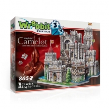 WREBBIT 2016 KING ARTHURS CAMELOT PUZZLE 3D 865 PIEZAS