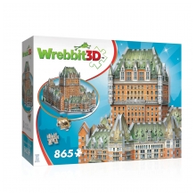WREBBIT 2022 CHATEAU FRONTENAC PUZZLE 3D 865 PIEZAS