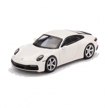 MINIGT 00380-R 1:64 PORSCHE 911 ( 992 ) CARRERA S WHITE