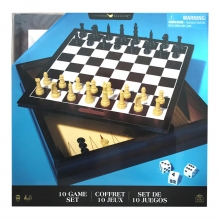 IMEX 6065366 JUEGO FAMILIAR SET DE 10 JUEGOS