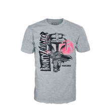 FUNKO 66555 BOXED TEE THE MANDALORIAN MANDO TALLA M