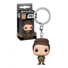 FUNKO 67582 POP KEYCHAIN OBIWAN KENOBI S2 YOUNG LEIA ORGANA