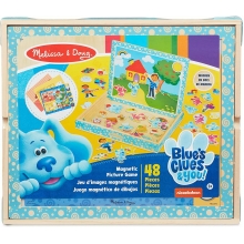MELISSA DOUG 33012 BLUES CLUES AND YOU ! WOODEN MAGNETIC PICTURE GM