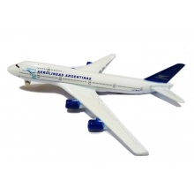 AIRPLANE BOEING 747 AEROLINEAS ARGENTINAS AIRPLANE MODEL 16CM