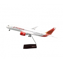 AIRPLANE BOEING 787 COLOMBIA AVIANCA ( WHITE ) AIRPLANE MODEL 16CM