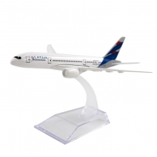 AIRPLANE BOEING 787-8 LATAM 43CM AIRPLANE MODEL 16CM
