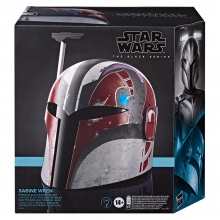 HASBRO F9179 STAR WARS BLACK SERIES SABINE WREN PREMIUM ELECTRONIC HELMET
