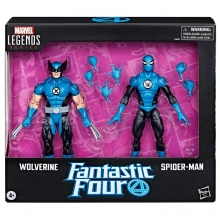 HASBRO F9051 MARVEL LEGENDS FANTASTIC FOUR WOLVERINE AND SPIDERMAN