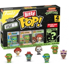 FUNKO 71507 BITTY POP TEENAGE MUTANT NINJA TURTLES LEONARDO 4 PACK