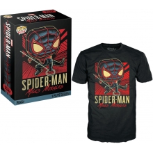FUNKO 66114 BOXED TEE GAMERVERSE MILES MORALES TALLA S