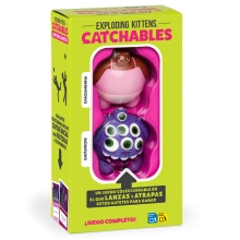 EXPLODING KITTENS CATK3ES EXPLODING KITTENS CATCHABLES 2 PACK 3 DANZAMININA Y CATASTROFE