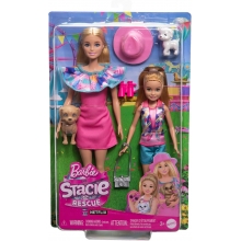 MATTEL HRM09 BARBIE MUECAS STACIE AL RESCATE AVENTURA DE HERMANAS