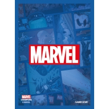 GAMEGENIC GGS10106ML GG ART SLEEVES MARVEL CHAMPIONS MARVEL BLUE