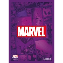 GAMEGENIC GGS10108ML GG ART SLEEVES MARVEL CHAMPIONS MARVEL PURPLE