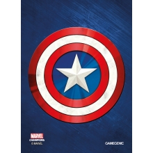GAMEGENIC GGS10096ML GG ART SLEEVES MARVEL CHAMPIONS CAPTAIN AMERICA