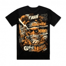 PAULFELMER POLERA NEGRA MONSTER MASH PAUL FELMER TALLA XL