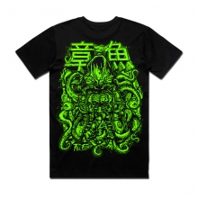 PAULFELMER POLERA NEGRA PULPO PAUL FELMER TALLA S
