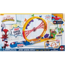 IMEX SNF0295 MARVEL SPIDERMAN SPIDEY PISTA SUPER LOOP CON VEHICULO