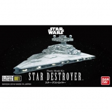 BANDAI 65280 MODEL KIT STAR WARS VEHICLE MODEL 001 STAR DESTROYER