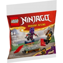 LEGO 30675 NINJAGO CAMPO DE ENTRENAMIENTO DEL TORNEO & BATALLA EN EL TEMPLO ENTRE KAI Y RAPTON