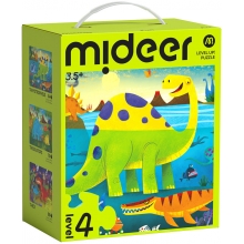 MIDEER MD1484 LEVEL UP PUZZLE DINOSAURS WORLD