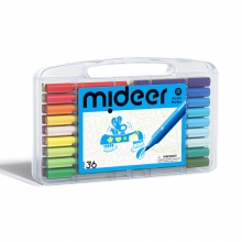 MIDEER MD1524 ACRYLIC MARKERS 36 COLOURS