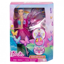 MATTEL HXJ10 BARBIE FANTASIA MUNECA BAILARINA TRANSFORMACION MAGICA
