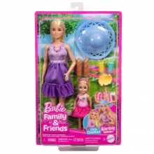 MATTEL JBF43 BARBIE SET DE JUEGO PICNIC CON CHELSEA