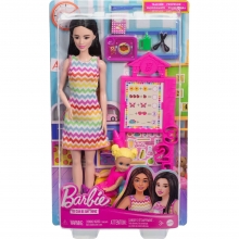 MATTEL JCR71 BARBIE PROFESIONES SET DE JUEGO CON MUECA SORPRESA