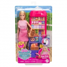 MATTEL JCT05 BARBIE RECETA DE LA AMISTAD DE TERESA SET DE SUPERMERCADO