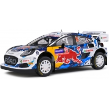SOLIDO 1809504 1:18 FORD PUMA RALLY1 HYBRID WHITE 16 FOURMAUX / CORIA RALLY SWEDEN 2024