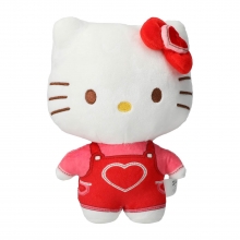 IMEX HKT0394 HELLO KITTY PELUCHE BASICO 20 CM SURTIDO CORAZON
