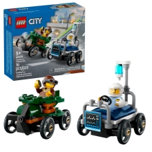 LEGO 60459 CITY PACK DE COCHES DE CARRERAS AVION VS CAMA DE HOSPITAL