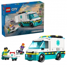LEGO 60451 CITY AMBULANCIA DE EMERGENCIAS
