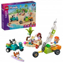 LEGO 42641 FRIENDS MASCOTAS SURFERAS Y AVENTURA SOBRE RUEDAS