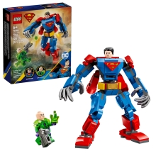 LEGO 76302 DC ARMADURA ROBOTICA DE SUPERMAN VS LEX LUTHOR