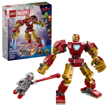 LEGO 76307 MARVEL ARMADURA ROBOTICA DE IRON MAN VS ULTRON