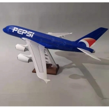 AIRPLANE A380 AIRBUS PEPSI COLA 45CM